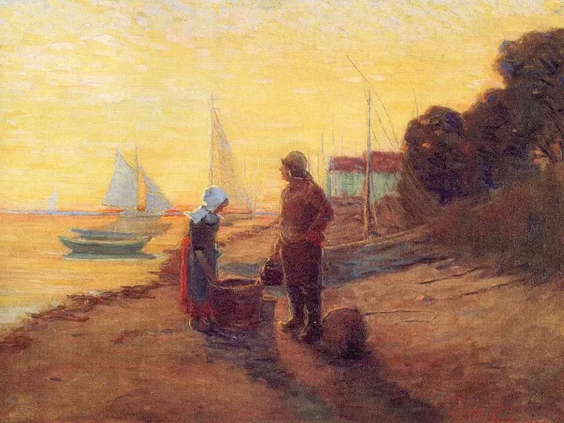 1863-Willie Betty Newman - Tramonto